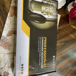 Сondenser microphone kit  Set for Studio Recording & Brodcasting  (Black)