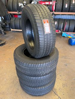 265/70R17 MICHELIN DEFENDER LTX full tires set