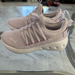 Puma Softride Carson Fresh Lavender with Pink Shoes Size 1 UK/ US 2C/ 3 Women
