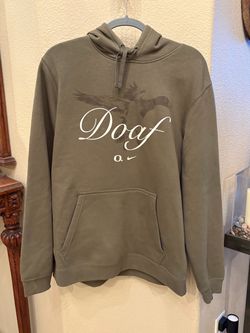 Nike Doaf Olive Green Men's Hoodie Sweatshirt Size Large