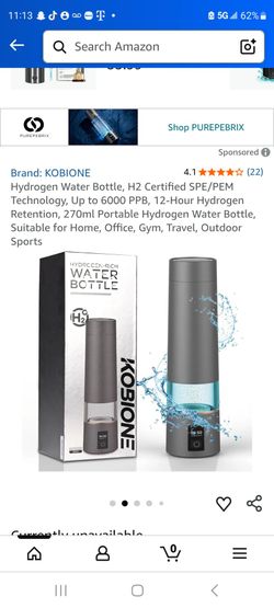 Hydrogen water bottle