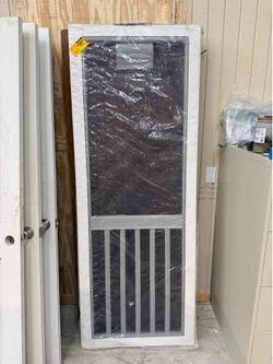 36x80 Larson Aluminum Storm Door - New