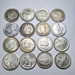 Older Type US Commemorative Half Silver Coins 