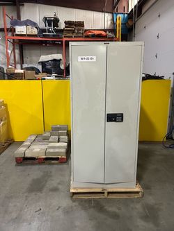 Tennsco electronic storage cabinets