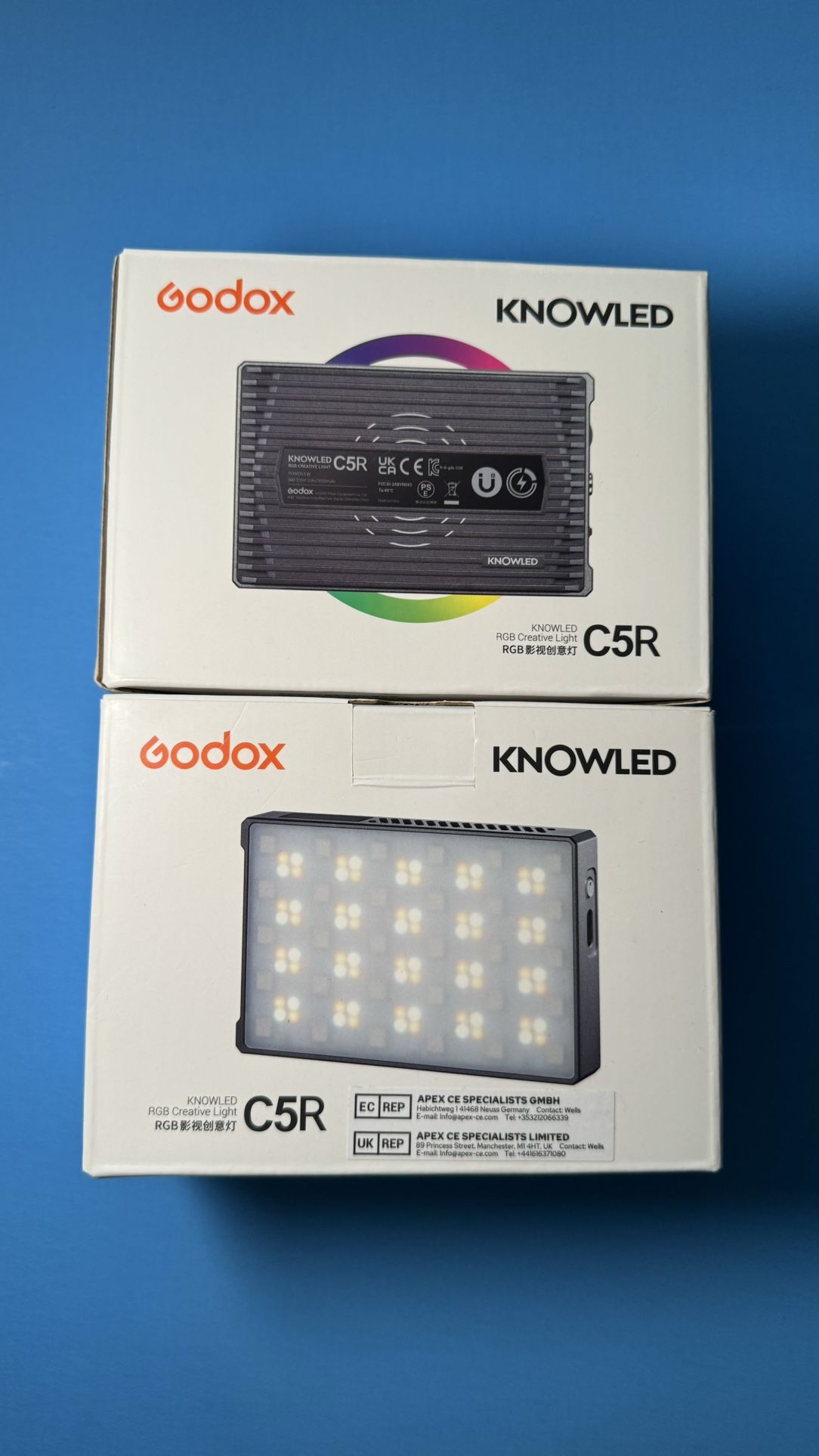 2 Godox Knowled C5R Kit