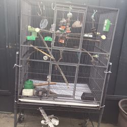 Bird Cage Without The Stand 