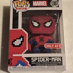 Funko Pop Marvel Spider-Man 8-Bit #1387 Target Exclusive  