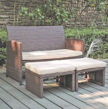 3pc Patio Outdoor furniture Set New