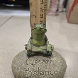 Frog  Meditation Create Balance 