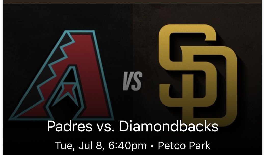Padres / Diamondbacks Tickets