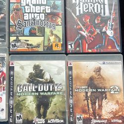 PS2 And PS3 Games