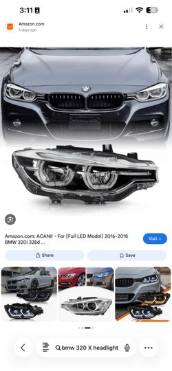 Bmw headlight LoftMarte LED Headlight W/O AFS