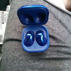 Dark Mystic Blue Samsung Bluetooth Wireless Earbuds 
