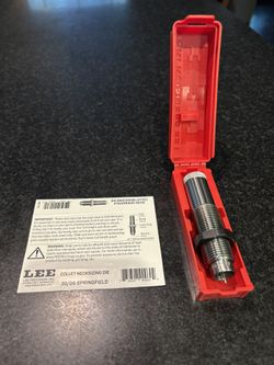 Reloading: Lee NS1734 .30-06Springfield Collet Neck Sizing Die