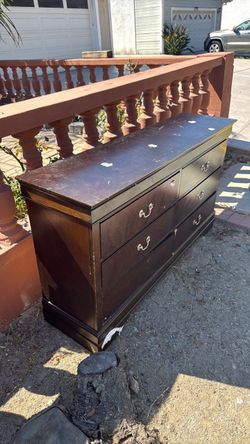 Wooden dresser