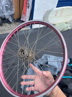 vintage Suzue back hub BMX  rim back rim, BMX old school