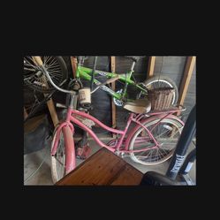 Pink Cruiser Bike 