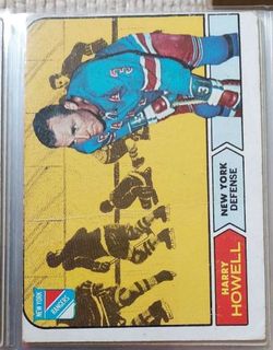 1968-69 Topps Hockey Harry Howell #69