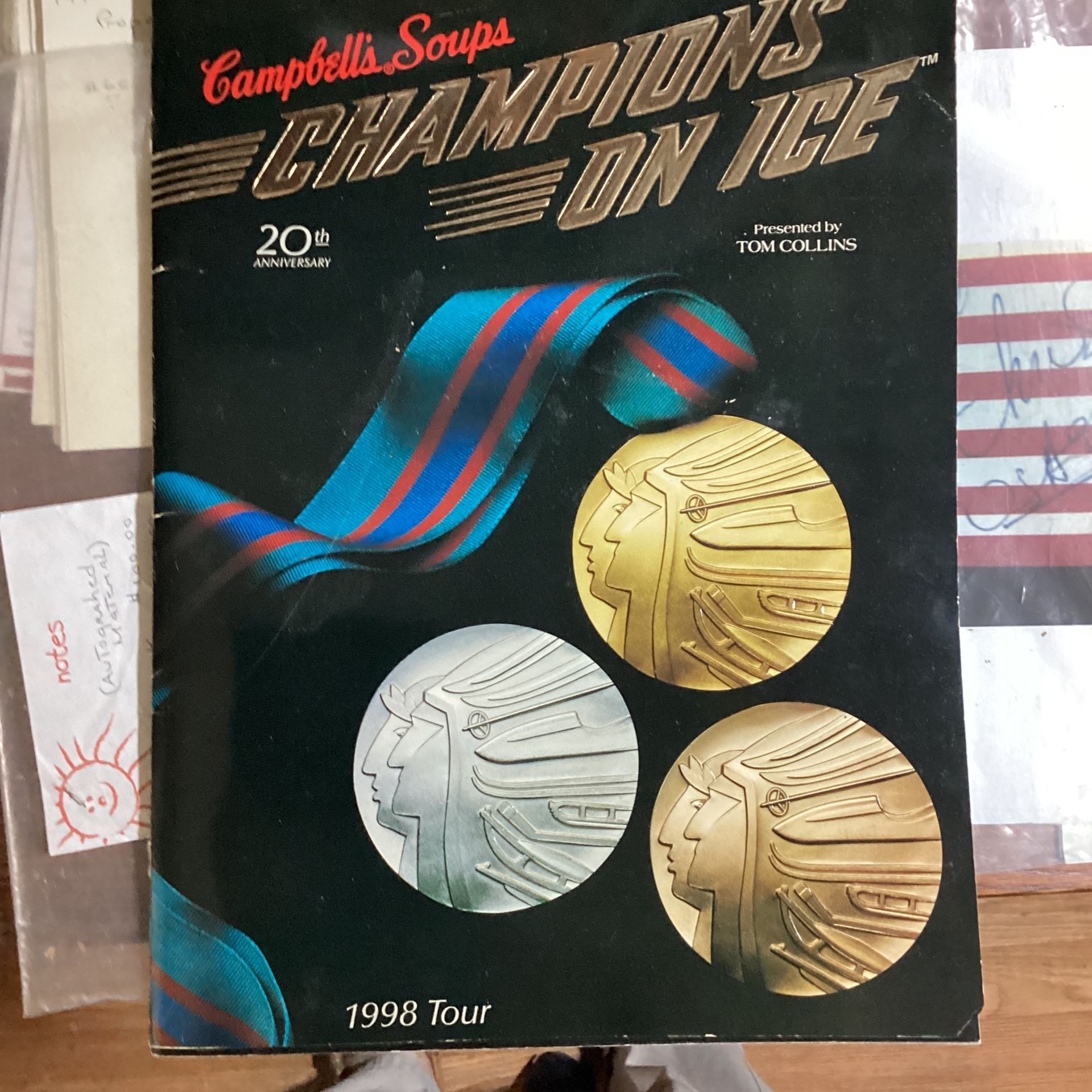 Campbells Soups Champions On Ice Tour Book 1998