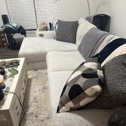 3 Piece Coffee Table Set, White.