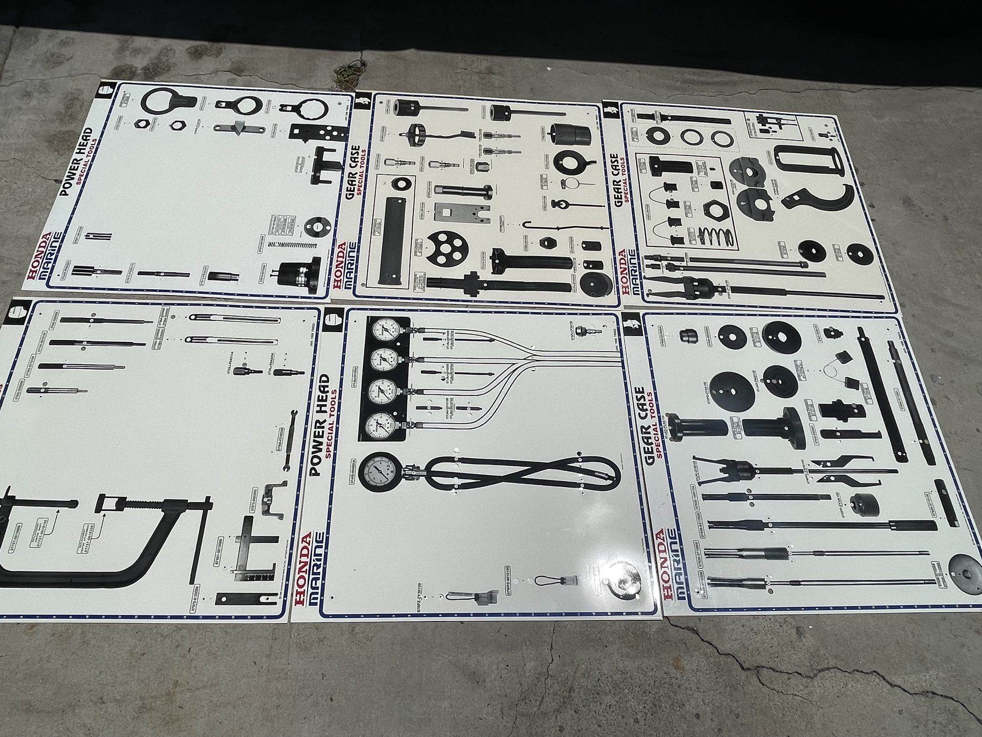 Honda Outboard Tool Display