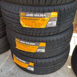 215/55/17 Land Golden Tires 