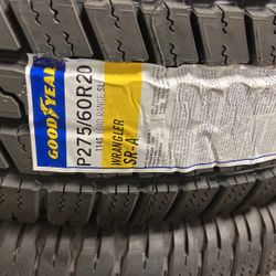 275/60/20 Goodyear Wrangler SRA