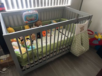 Wooden Baby Crib