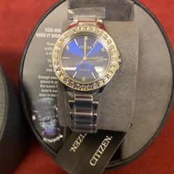 Ladies watch citizen echo drive water resistance 50m
