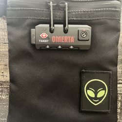 Dime bags (Omerta) Smell Proof 6in Pouch W Combo Lock