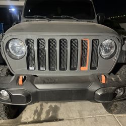 18-24 Jeep Wrangler Grill And Lights