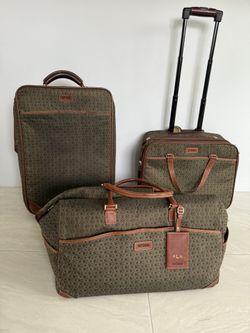 Hartman Luggage Set (Diamond Jacquard Pattern)
