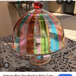 Vintage cake plate