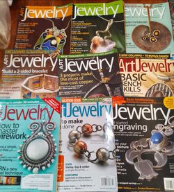 Art Jewelry magazines lot 3