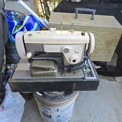 Sears, Kenmore, sewing machine with case.