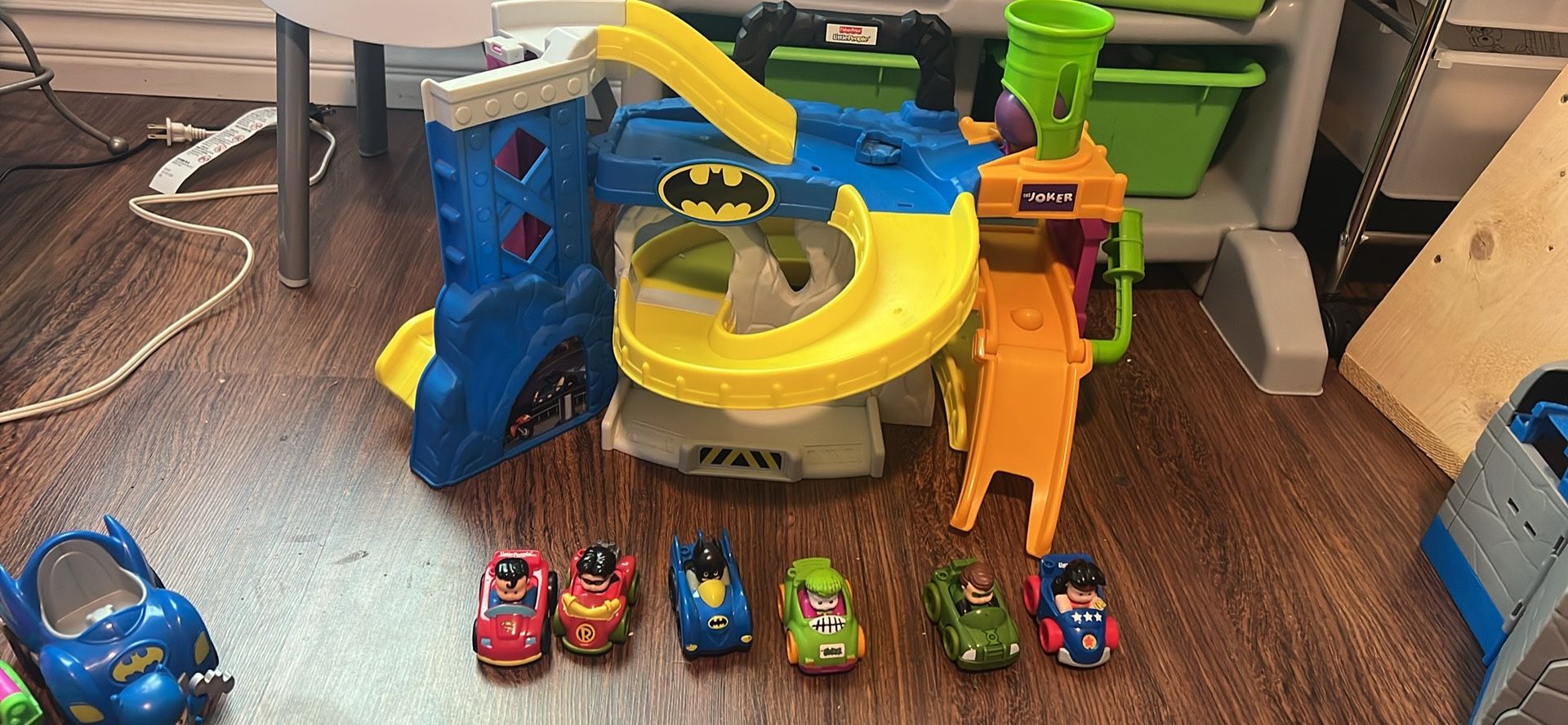 Little People Batman Race Track