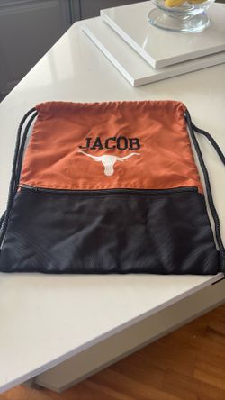 Longhorns Nylon Back Pack For A Jacob!