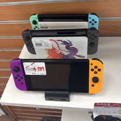 Nintendo Switch $189.99  (Plus Tax) 