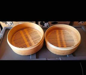 Bamboo Steamer 2  Basket without lid  Price Firm Corona92879