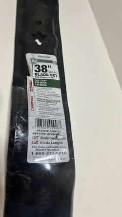 Troy built 38” blade set