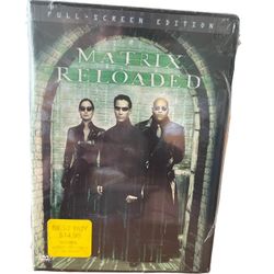 The Matrix Reloaded (DVD, 2003) New Keanu Reeves Lawrence Fishburne  Warner Bros  Immerse yourself in the world of The Matrix Reloaded with this stand