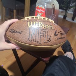 Vintage Wilson Official NFL Football Signed by Com. Paul Tagliabue