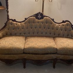 Vintage Gold Sofa