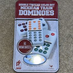 High Quality Dominoes - Double Twelve Color Dot Mexican Train Dominoes (91 dominos)