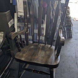 Vintage Wooden Rocking Chair