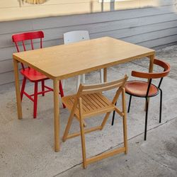 IKEA "RAVÅROR" Dinner Table and Chairs
