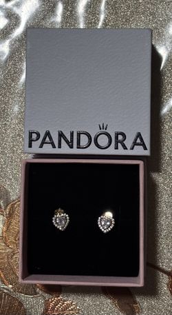 Pandora Heart Earrings