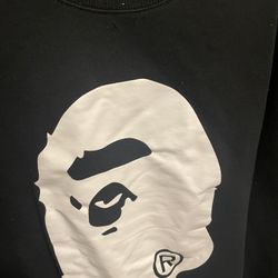 Bape CrewNeck Happy New Years Head Logo 