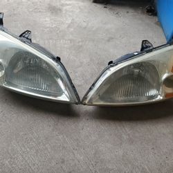 2003 Honda Civic  4 Door Headlight Set 2001 2002