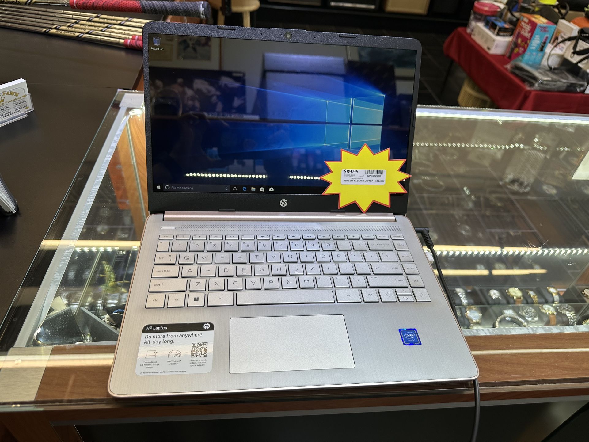 HP 14-DQ0054 14” Laptop